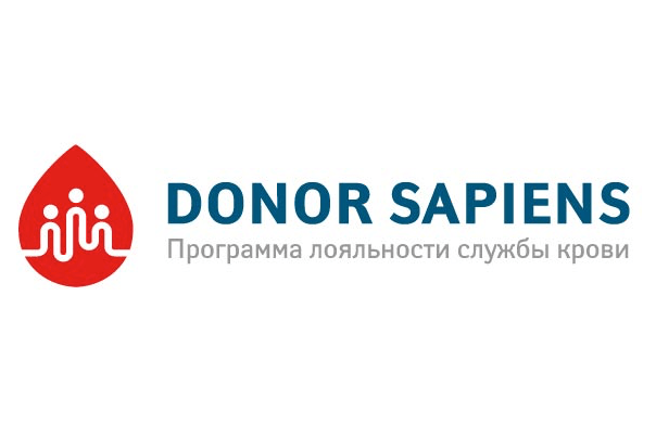 Логотип программы лояльности Donor Sapiens